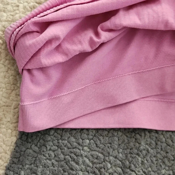 Lululemon Athletica Ebb to Street Cropped Robbed Racerback Tank sz 12 - Picture 8 of 8